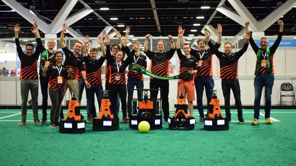 Nederland Is Wereldkampioen Foto Tech United